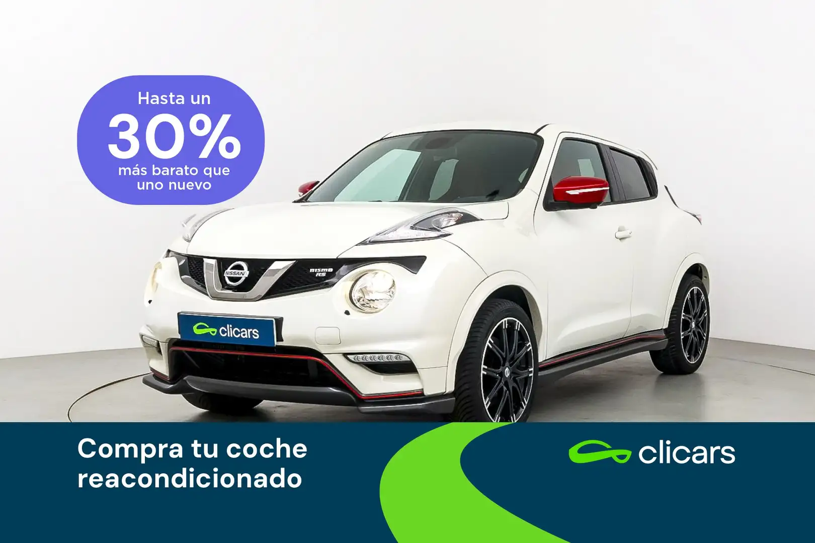 Nissan Juke 1.6 DIG-T Nismo RS 4x4 XTronic 214 Blanco - 1