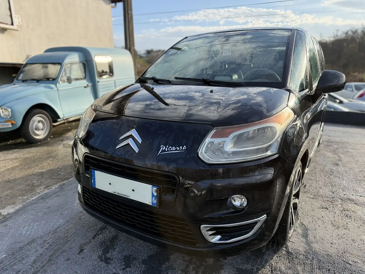 Citroen C3 Picasso 1.6 HDI90 EXCLUSIVE Noir - 2