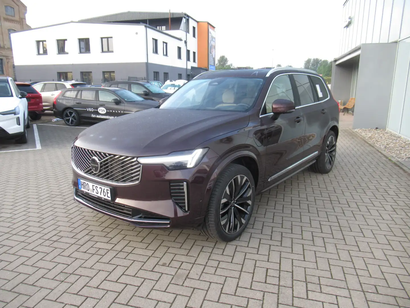 Volvo XC90 T8 Plug-in Hybrid Bright Ultra Facelift Rouge - 2