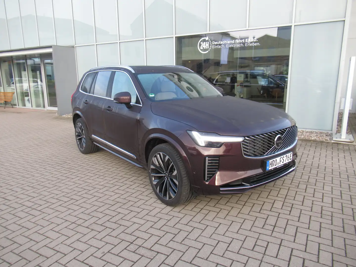 Volvo XC90 T8 Plug-in Hybrid Bright Ultra Facelift Rouge - 1
