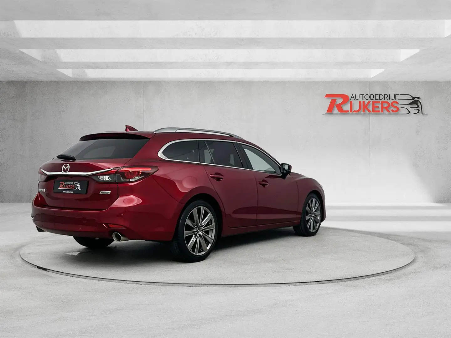 Mazda 6 Sportbreak 2.5 SkyActiv-G 194 Luxury Acc,Apple Car Rood - 2
