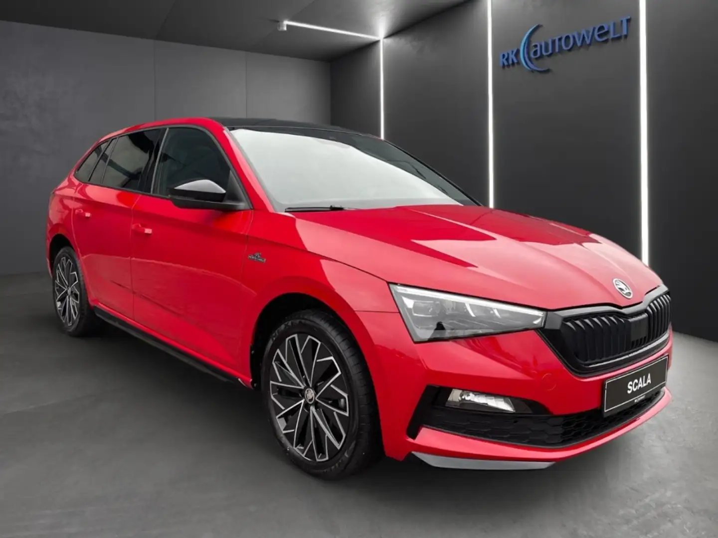 Skoda Scala Monte Carlo 1.0 TSI DSG Klima,LED,AHK,PDC Rojo - 2