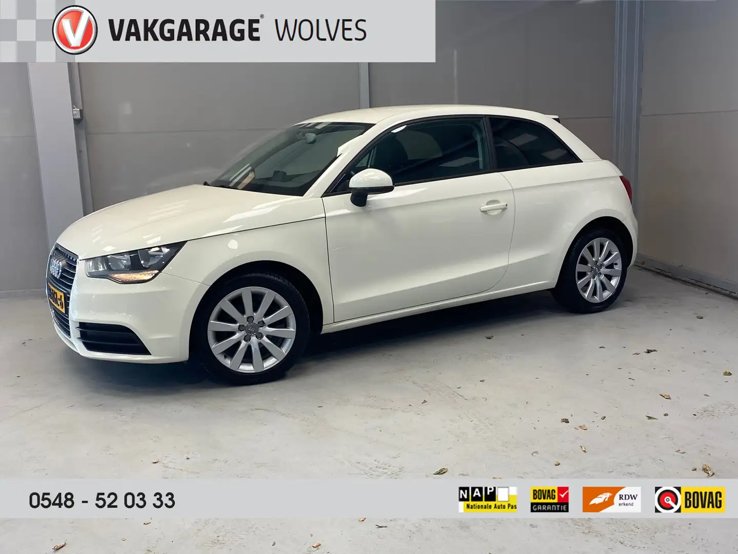 Audi A1 1.2 TFSI Connect | NAVI | CRUISE | 16"LM velgen | Wit - 1