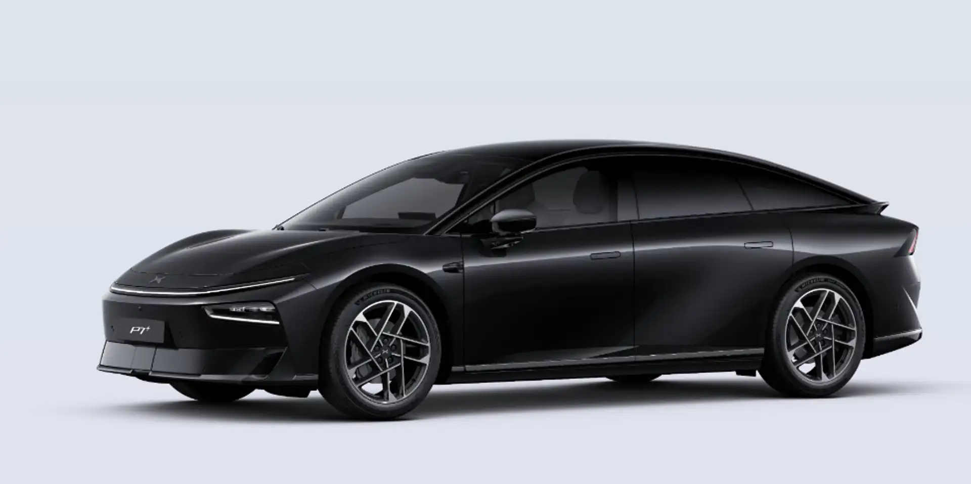 Xpeng P7 + Long Range 74,9kWh RWD Schwarz - 1