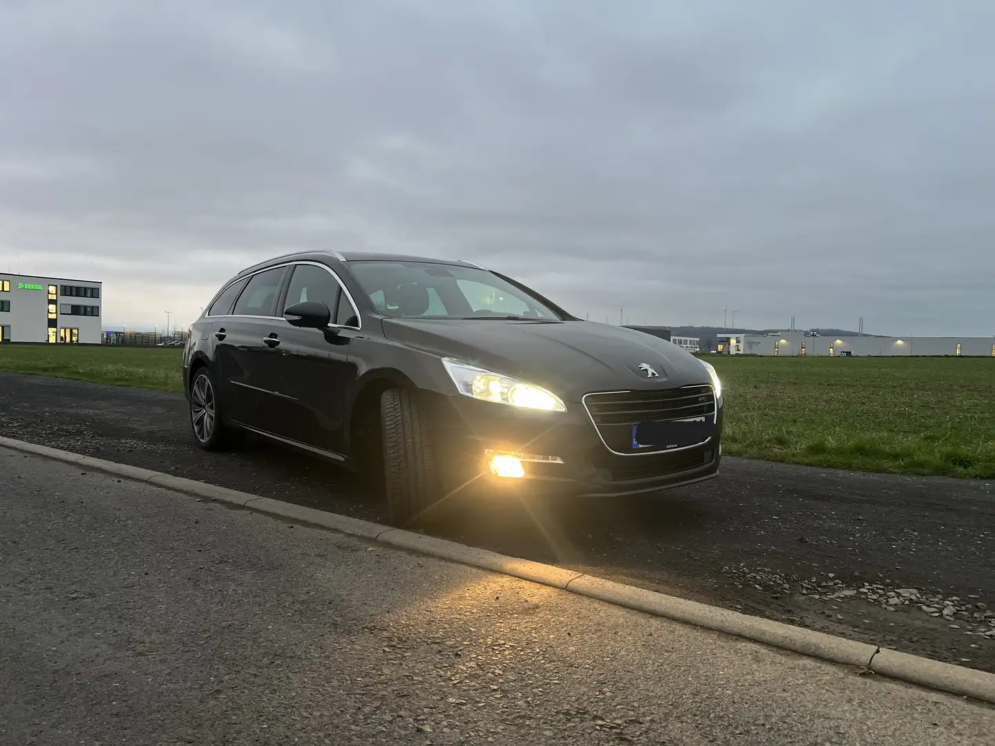 Peugeot 508 GT -1 Hand DT. Fahrzeug Top Zst. Schwarz schwarz Negro - 1