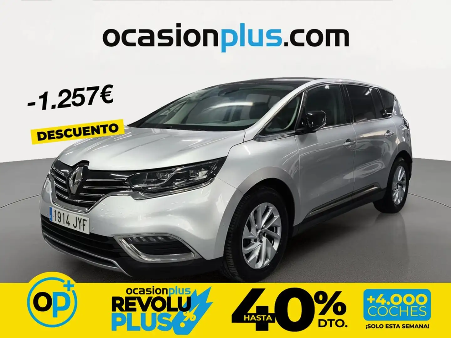 Renault Espace 1.6dCi TT Energy Zen EDC 118kW Gris - 1