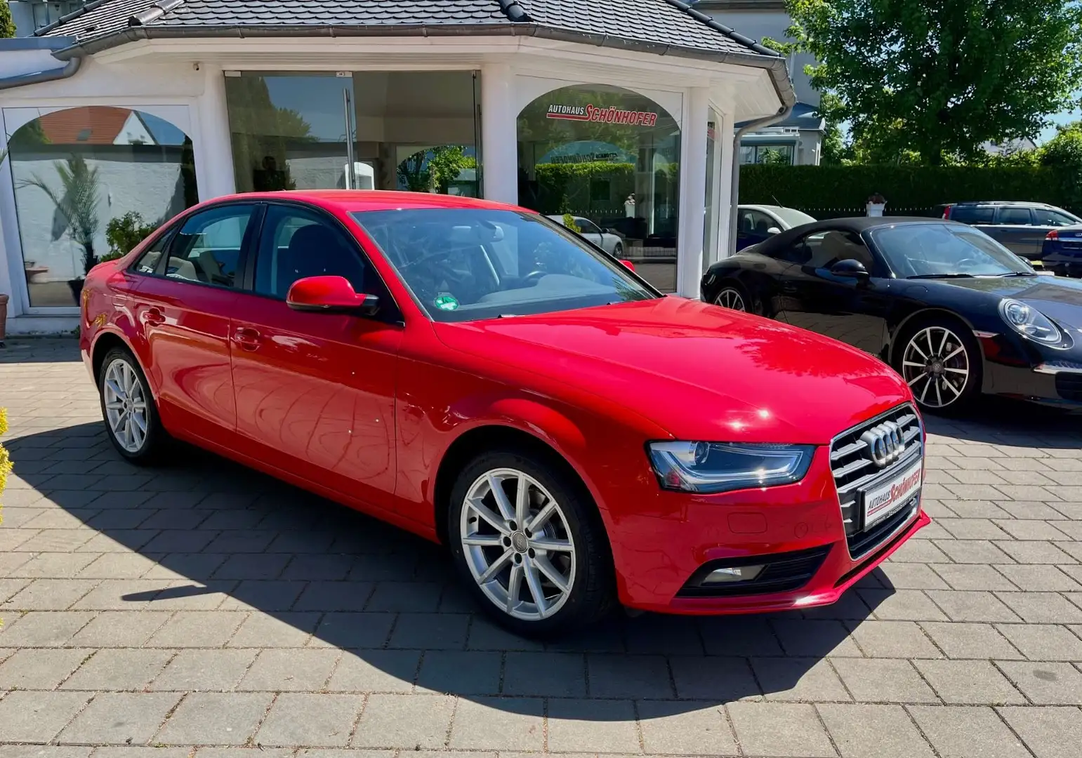 Audi A4 1.8 TFSI org.58'Km Navi Xen.MFL 18"S-Line1.Hd Rouge - 2