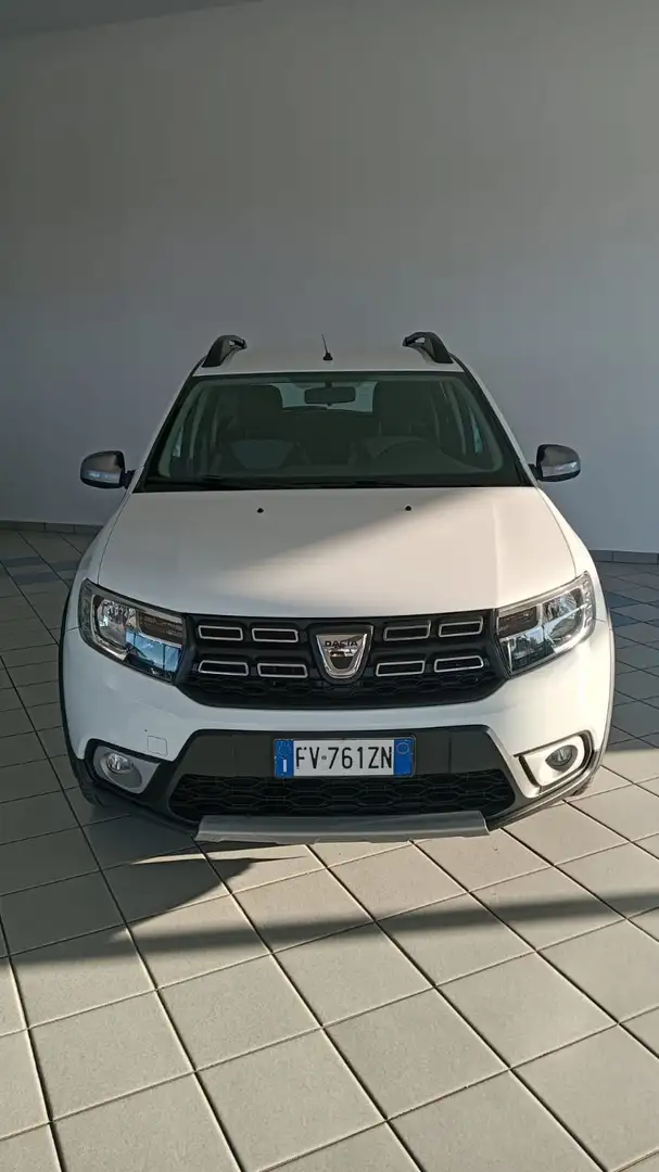 Dacia Sandero Sandero II 2017 Stepway 1.5 blue dci Comfort s Bianco - 2