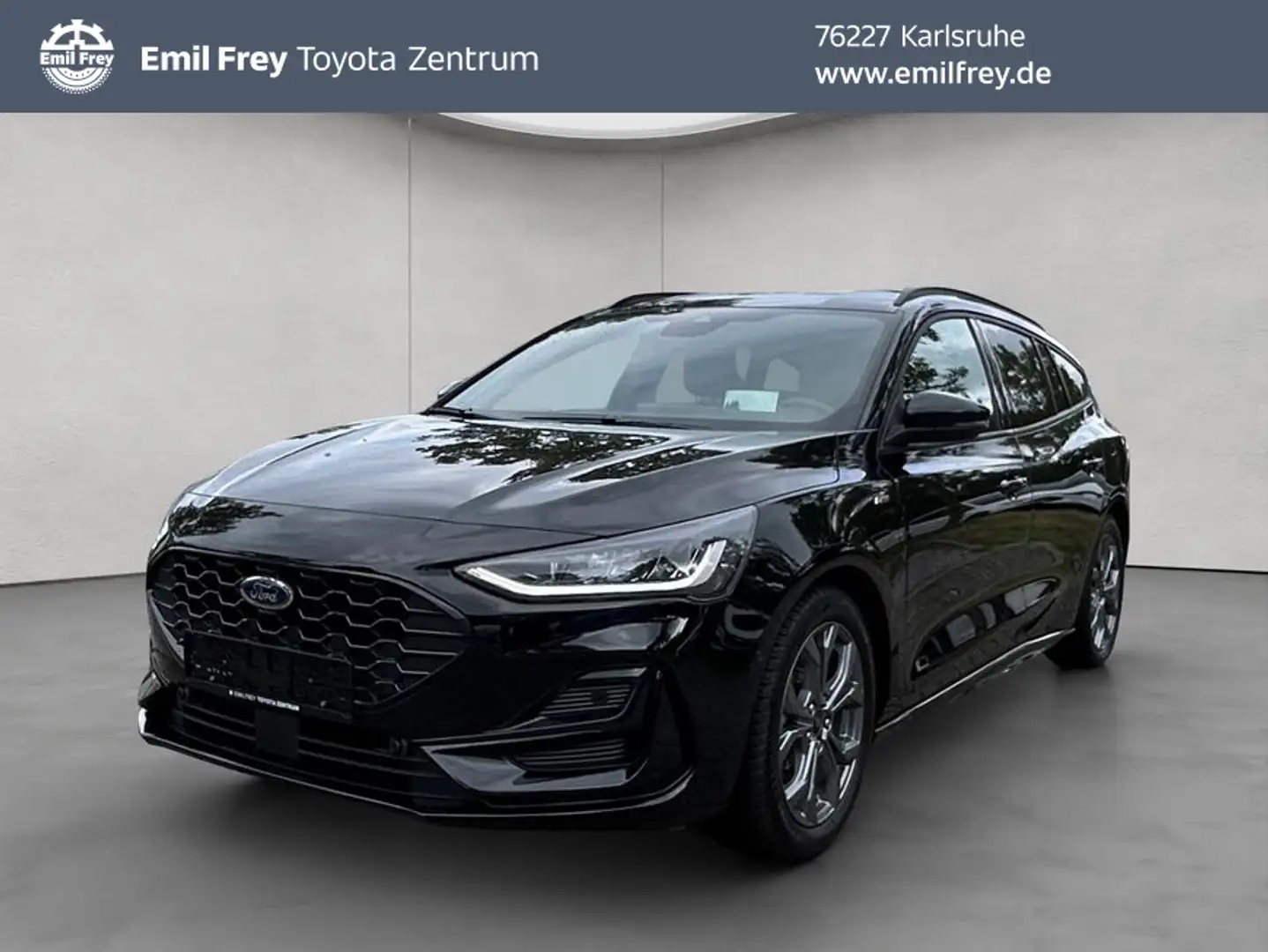 Ford Focus Turnier 1.0 EcoBoost Hybrid Aut. ST-LINE X Zwart - 1