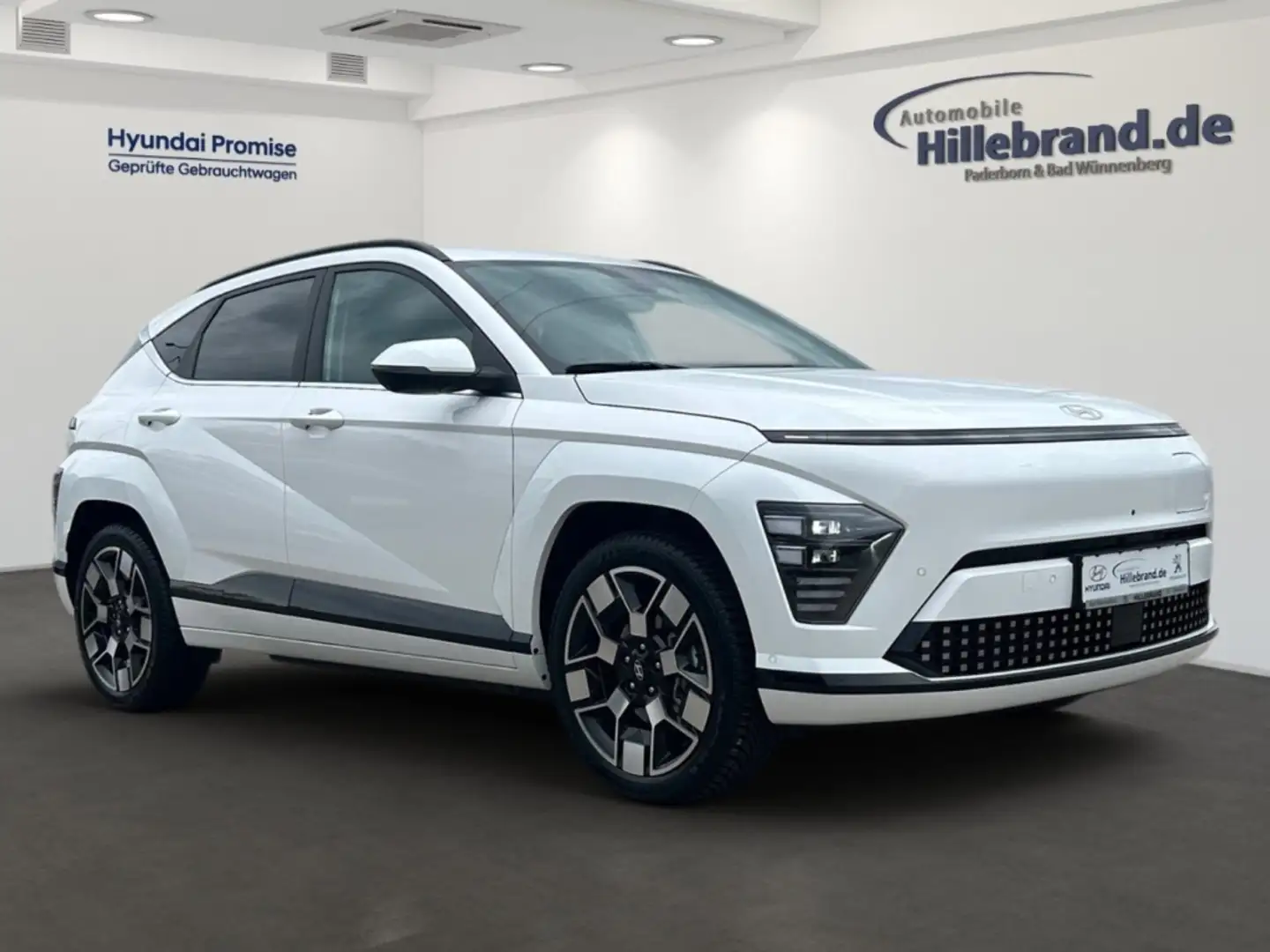 Hyundai KONA Prime Elektro 2WD 65 HUD Navi Leder Digitales Cock Weiß - 2