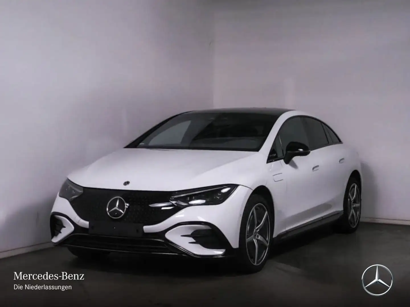 Mercedes-Benz EQE 500 4MATIC AMG Fahrass Airmat Pano Burmester Білий - 2