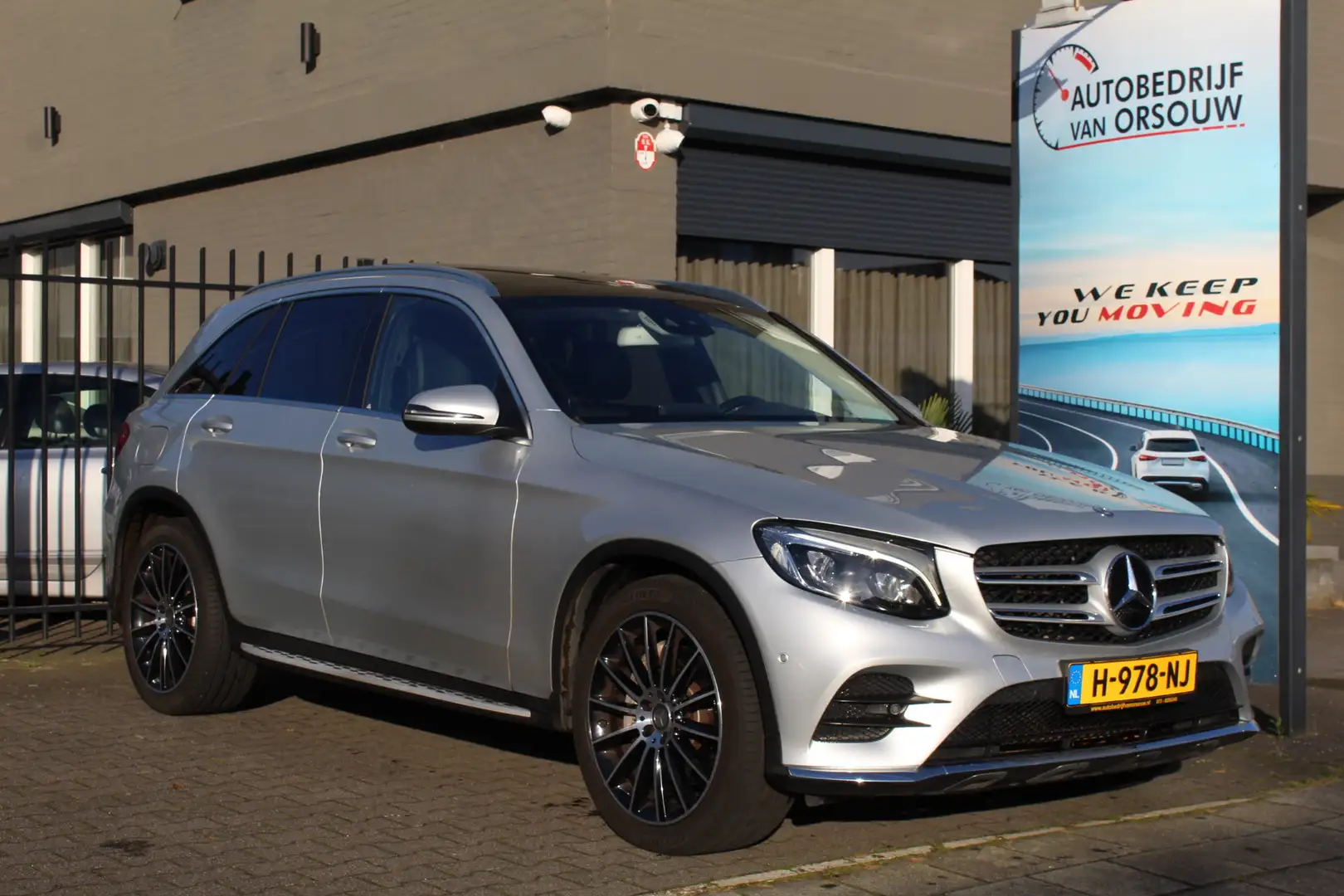 Mercedes-Benz GLC 250 4MATIC Edition 1 AMG-Pakket Panoramadak Ambient Ca Gris - 1