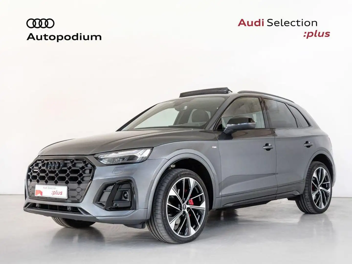 Audi Q5 40 TDI quattro-ultra Black line S tronic 150kW Gris - 1