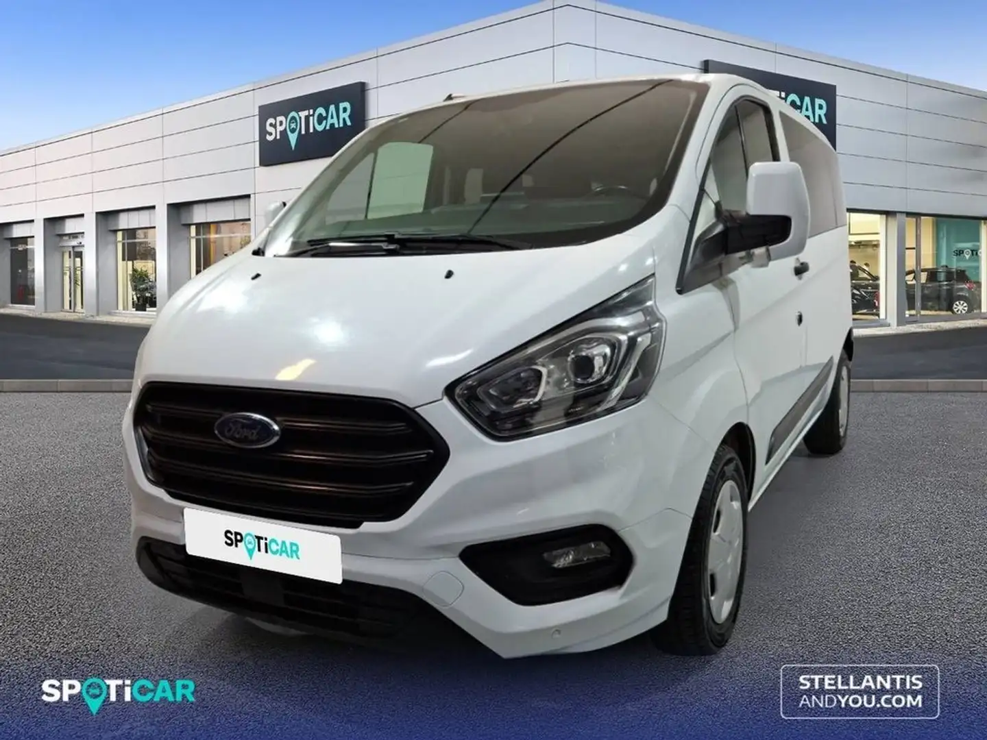 Ford Tourneo Custom 2.0 EcoBlue 100kW (136CV) L1 Trend Blanco - 1