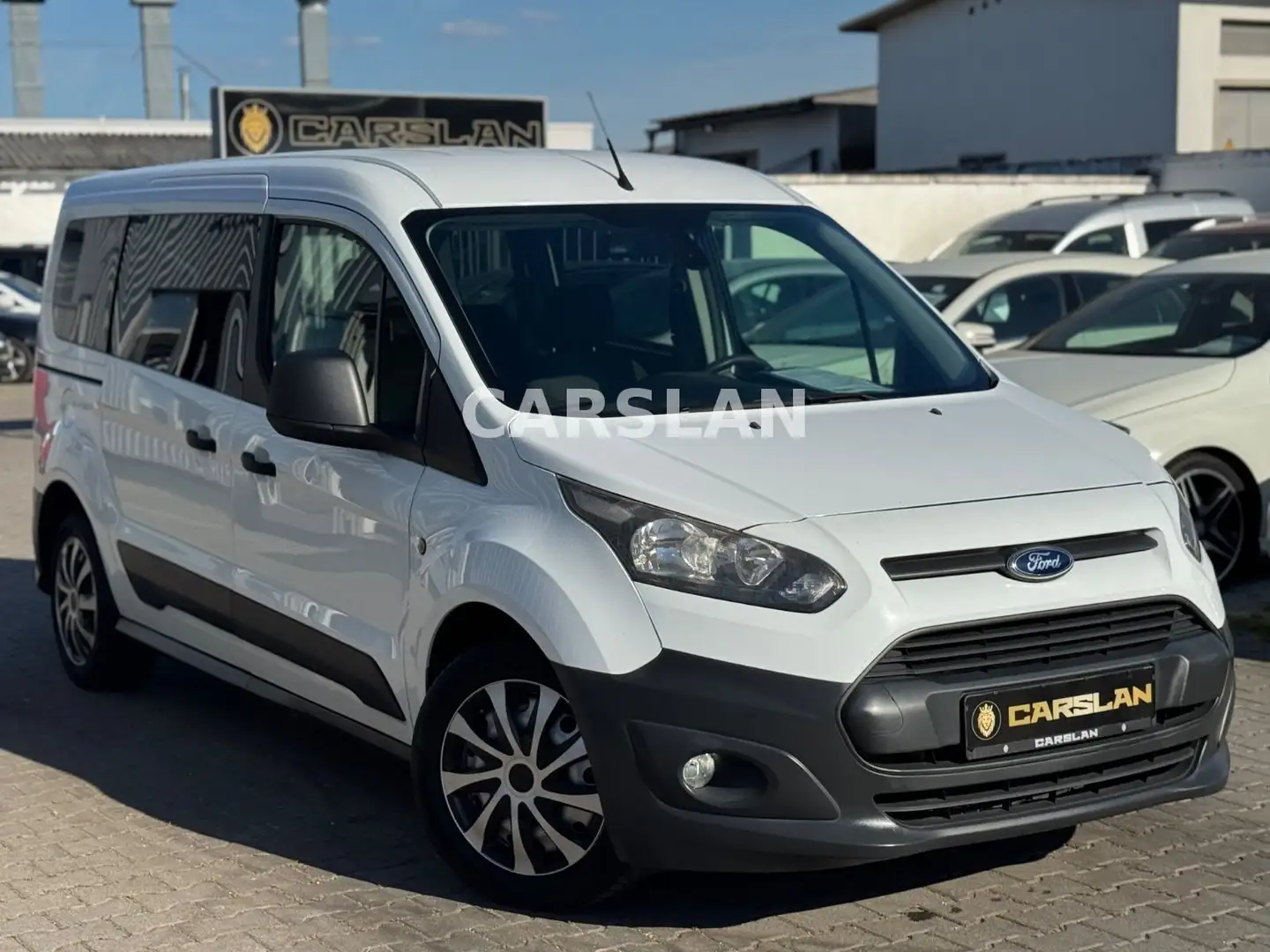 Ford Tourneo Connect LANG+AHK+KLIMA+SCHIEBEX2+EURO 5 Fehér - 1