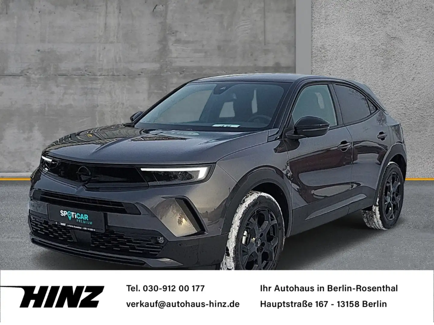 Opel Mokka Black 1.2 Keyless,Kamera+PDCv.u.h,Klimauto Grau - 1
