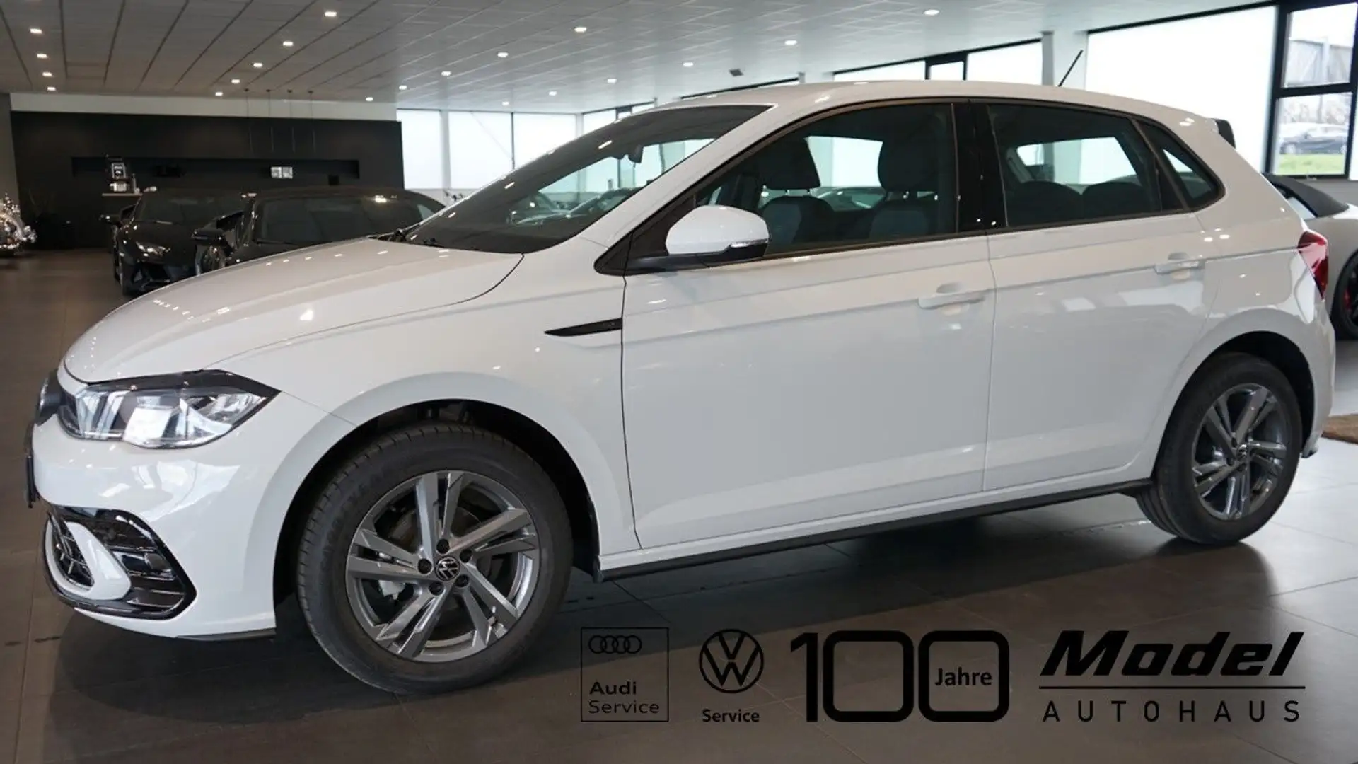 Volkswagen Polo 1.0 TSI R-Line | Climatronic | LED | ACC Blanc - 1