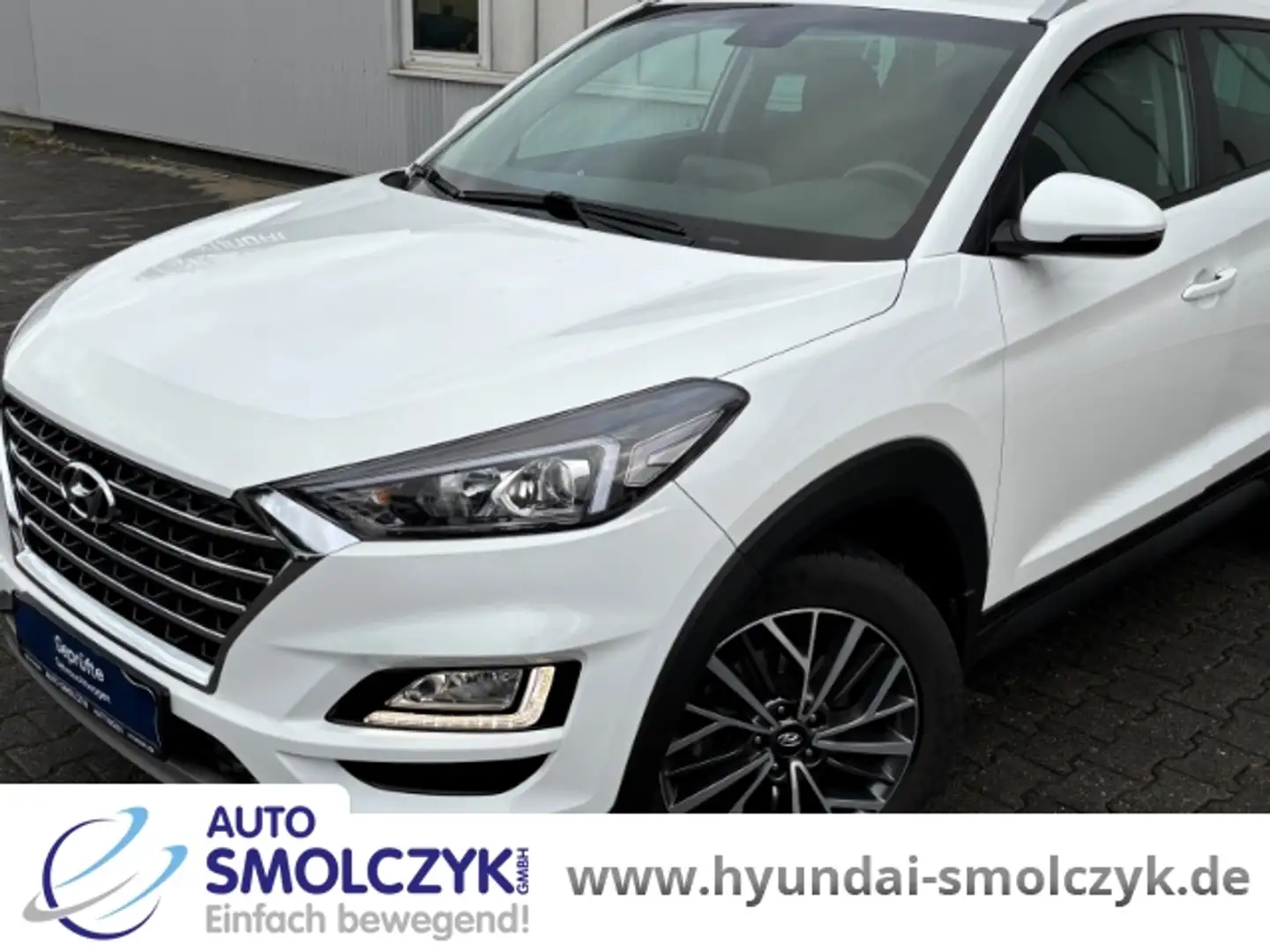 Hyundai TUCSON ADVANTAGE 1.6 GDI TURBO, 2WD,RÜCKFAHRKAMERA+KLIMAA Weiß - 1