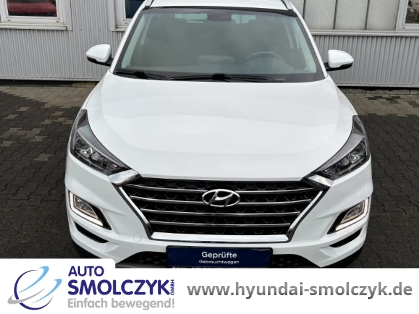 Hyundai TUCSON ADVANTAGE 1.6 GDI TURBO, 2WD,RÜCKFAHRKAMERA+KLIMAA Weiß - 2