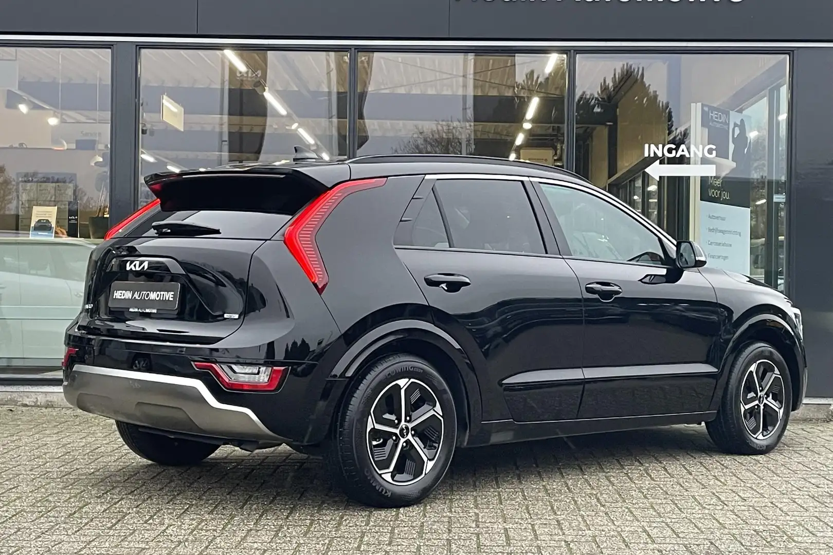Kia Niro 1.6 GDi Hybrid DynamicPlusLine | Open dak | Adapt. Zwart - 2
