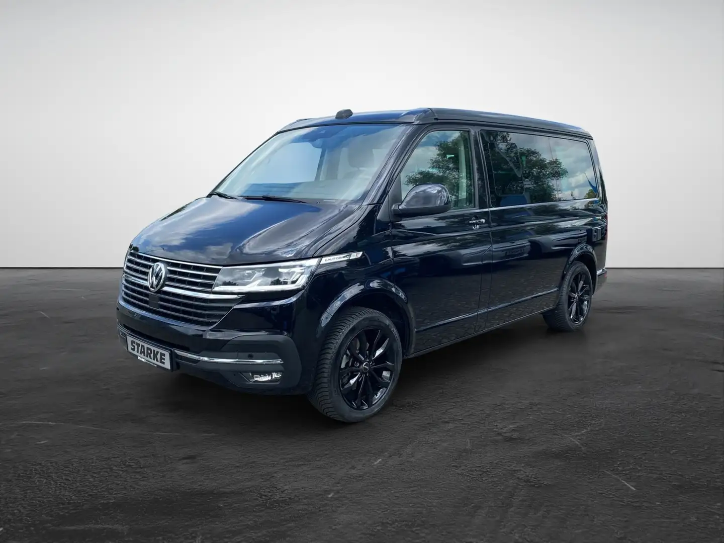 Volkswagen T6 California T6.1 2.0 TDI DSG Ocean Camper Schwarz - 2