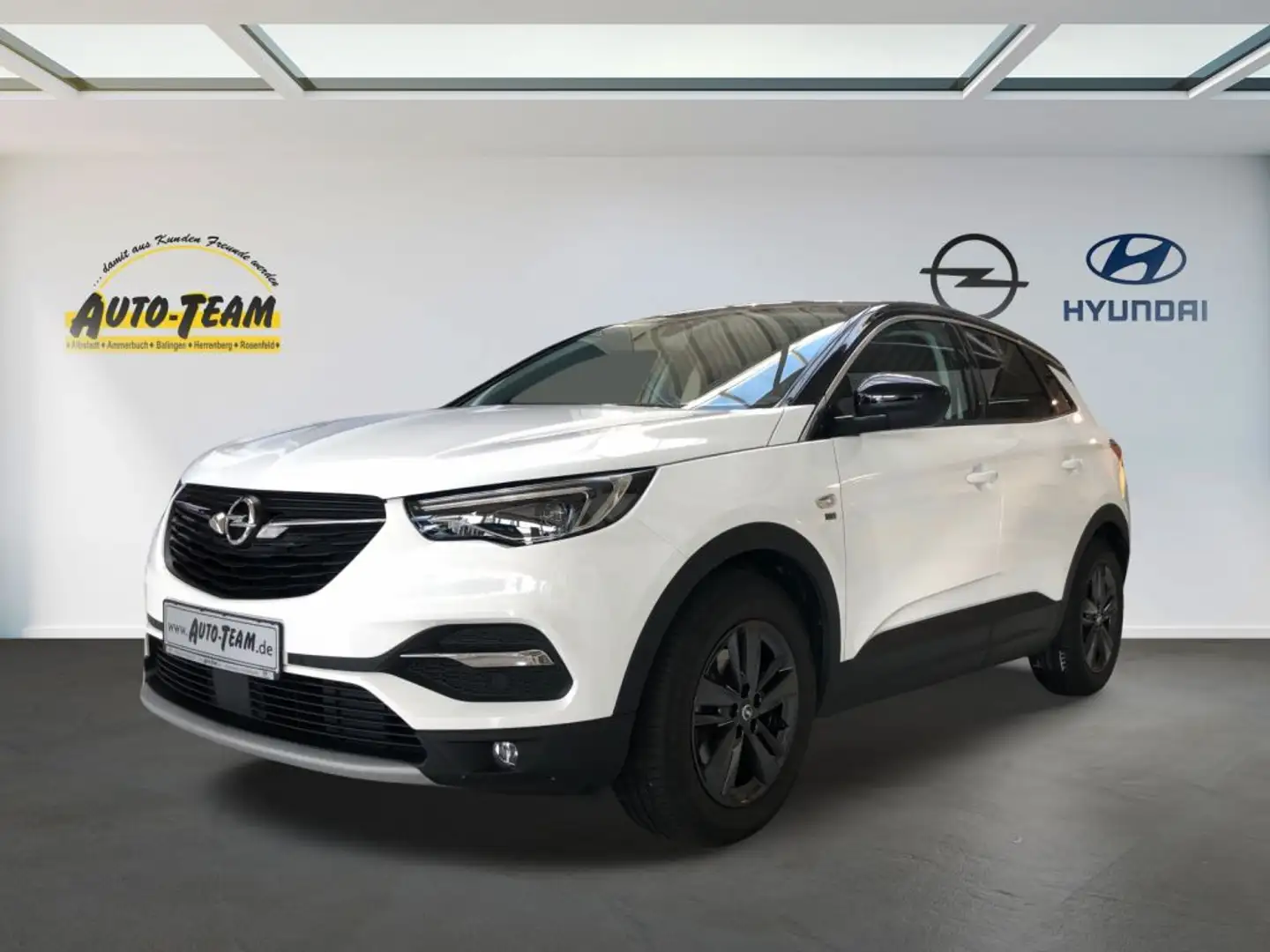Opel Grandland X 1.2 Start/Stop 120 Jahre Weiß - 1