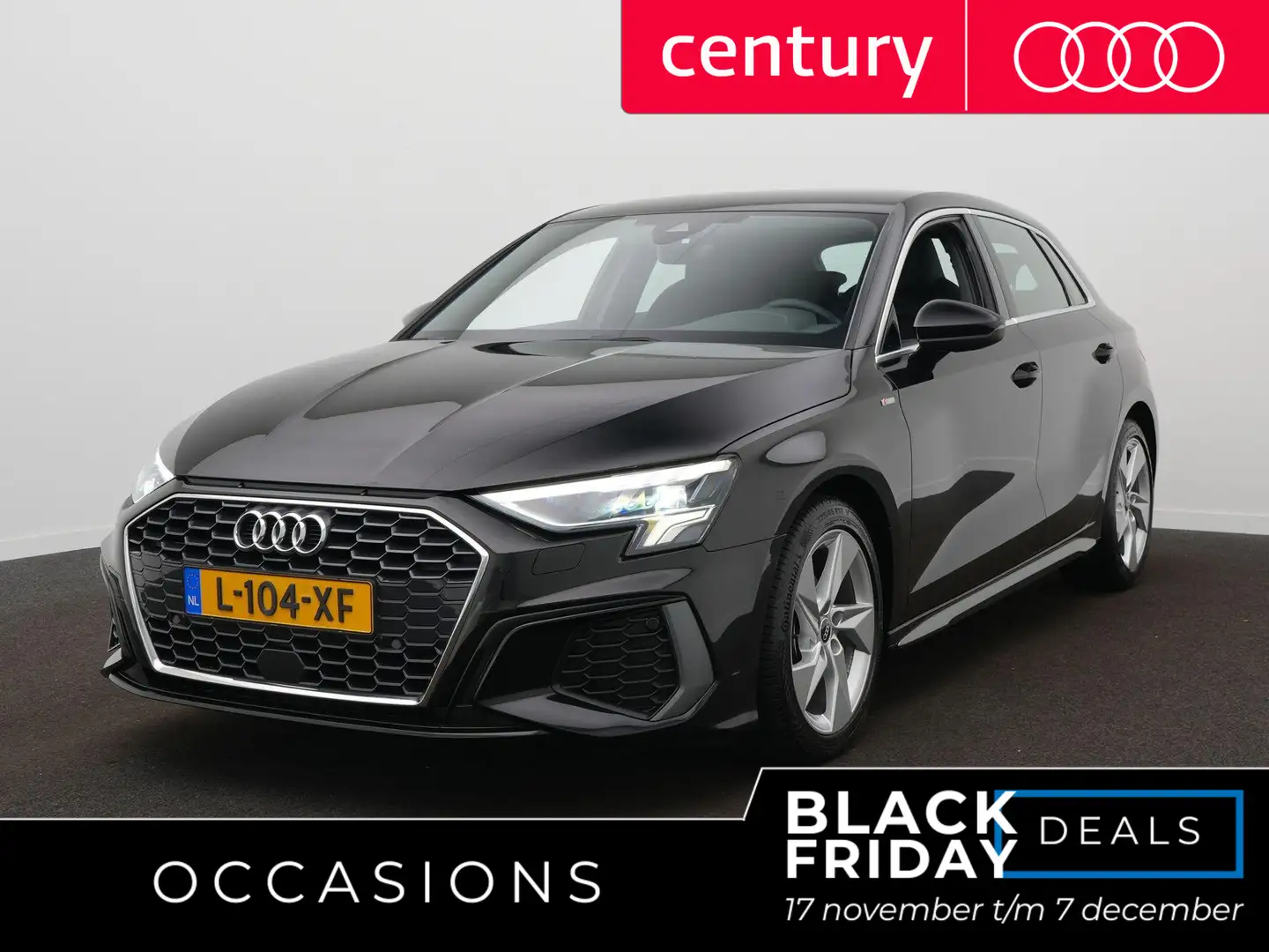 Audi A3 Sportback 30 TFSI S edition S-Line | Virtual | Cli Zwart - 1