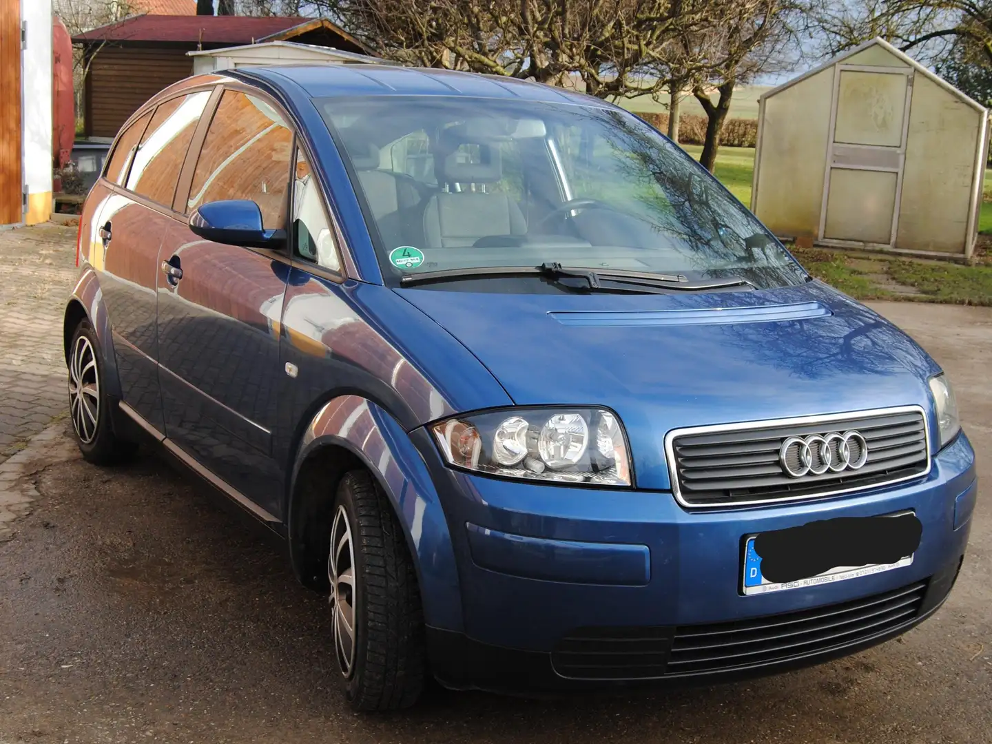 Audi A2 A2 1.4 Bleu - 2