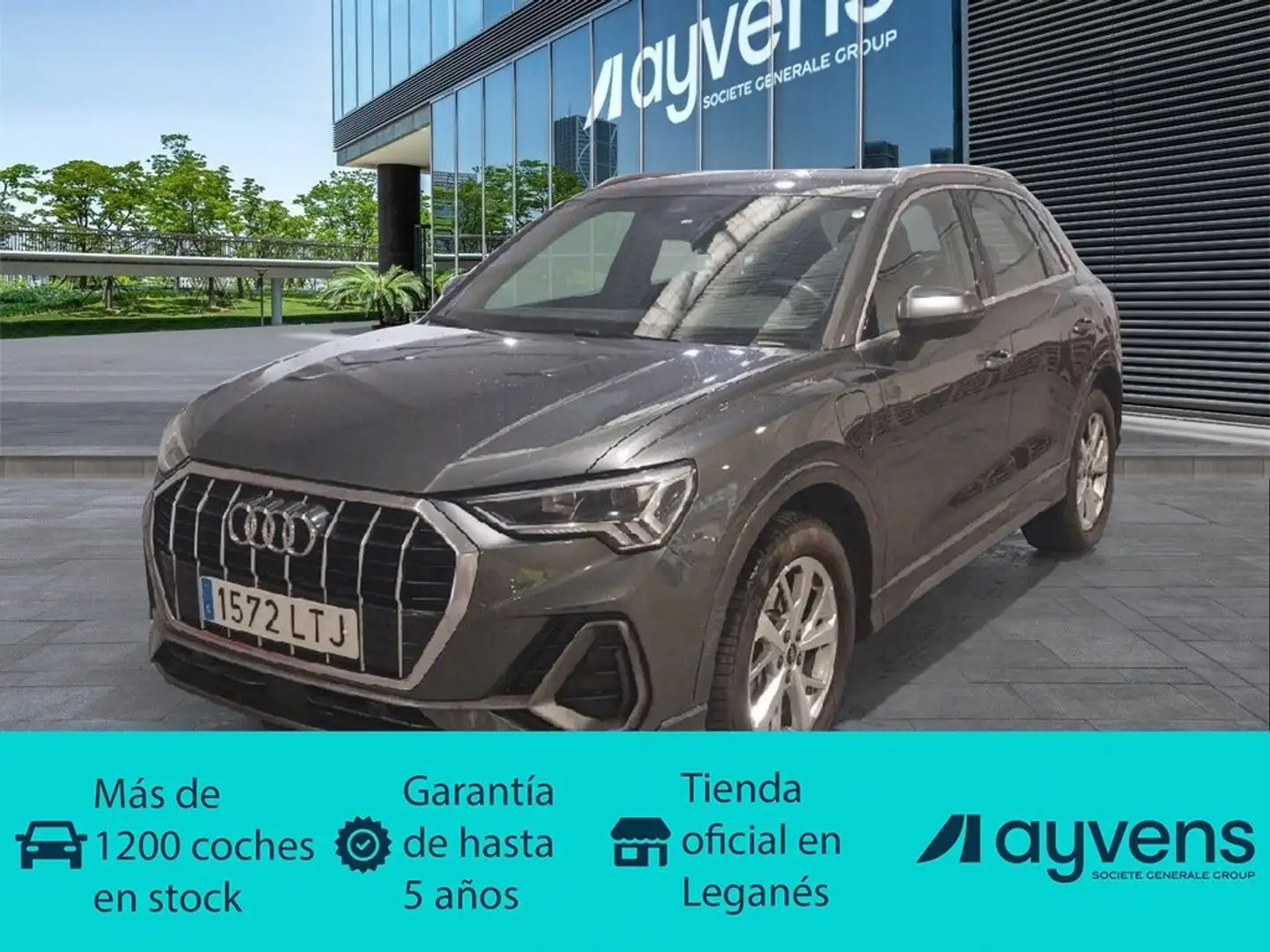 Audi Q3 45 TFSIe S line S-tronic Gris - 1