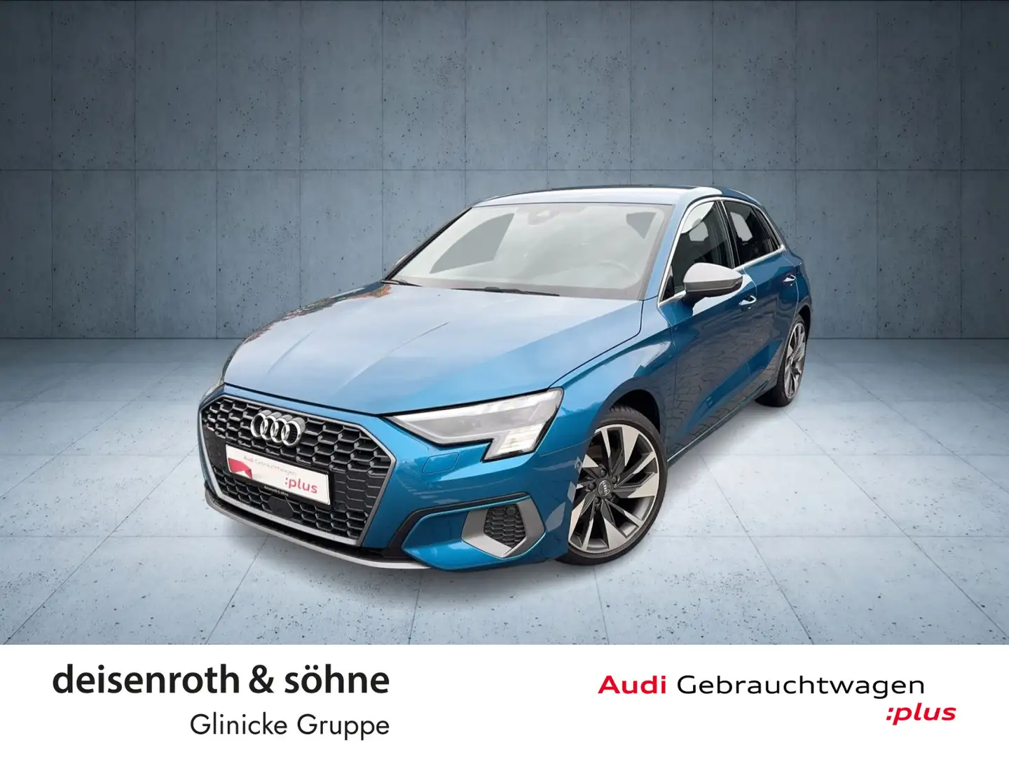 Audi A3 Advanced edition one 35 TFSI S line Blau - 1