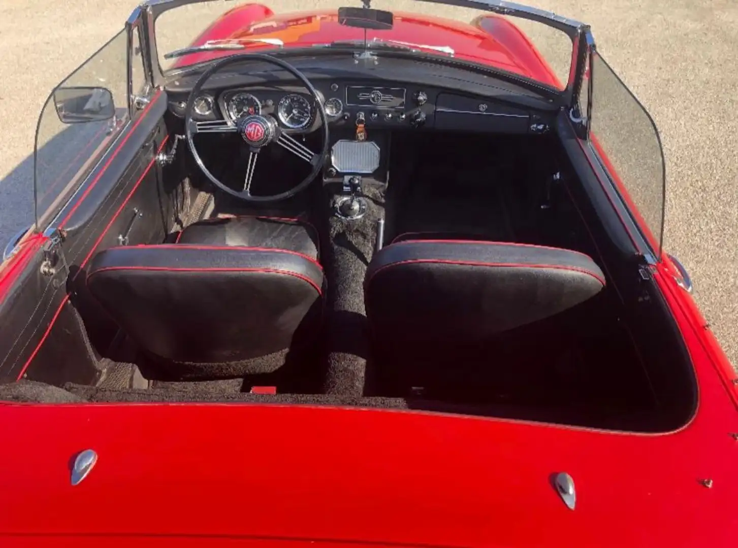 MG MGB 1.800 CON OVERDRIVE TARGA ORO ASI Rosso - 2