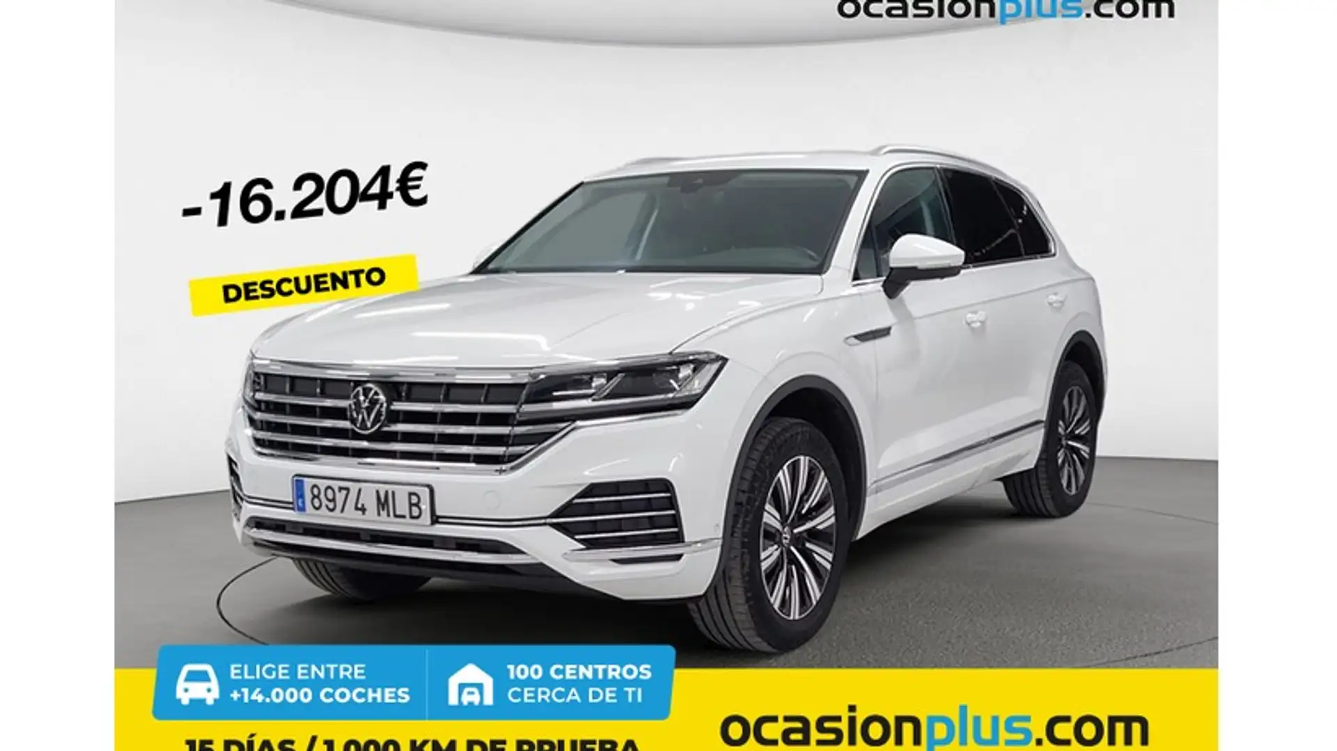 Volkswagen Touareg 3.0TDI V6 Premium Tiptronic Elegance 4M 170kW Bianco - 1
