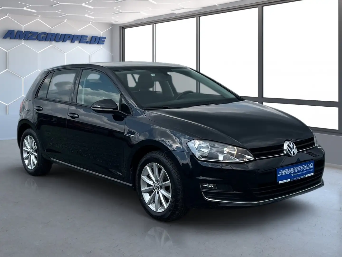 Volkswagen Golf 1.4 TSI Lounge 5tg Tempomat+PDC+Winterpak Zwart - 2