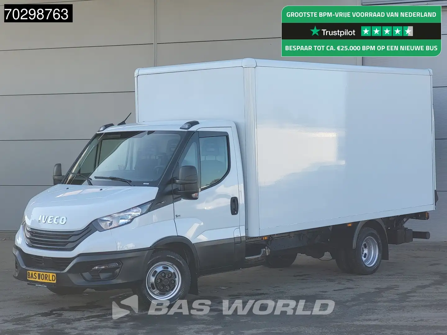 Iveco Daily 35C16 Laadklep Dubbellucht Bakwagen 160PK Airco Eu Blanc - 1