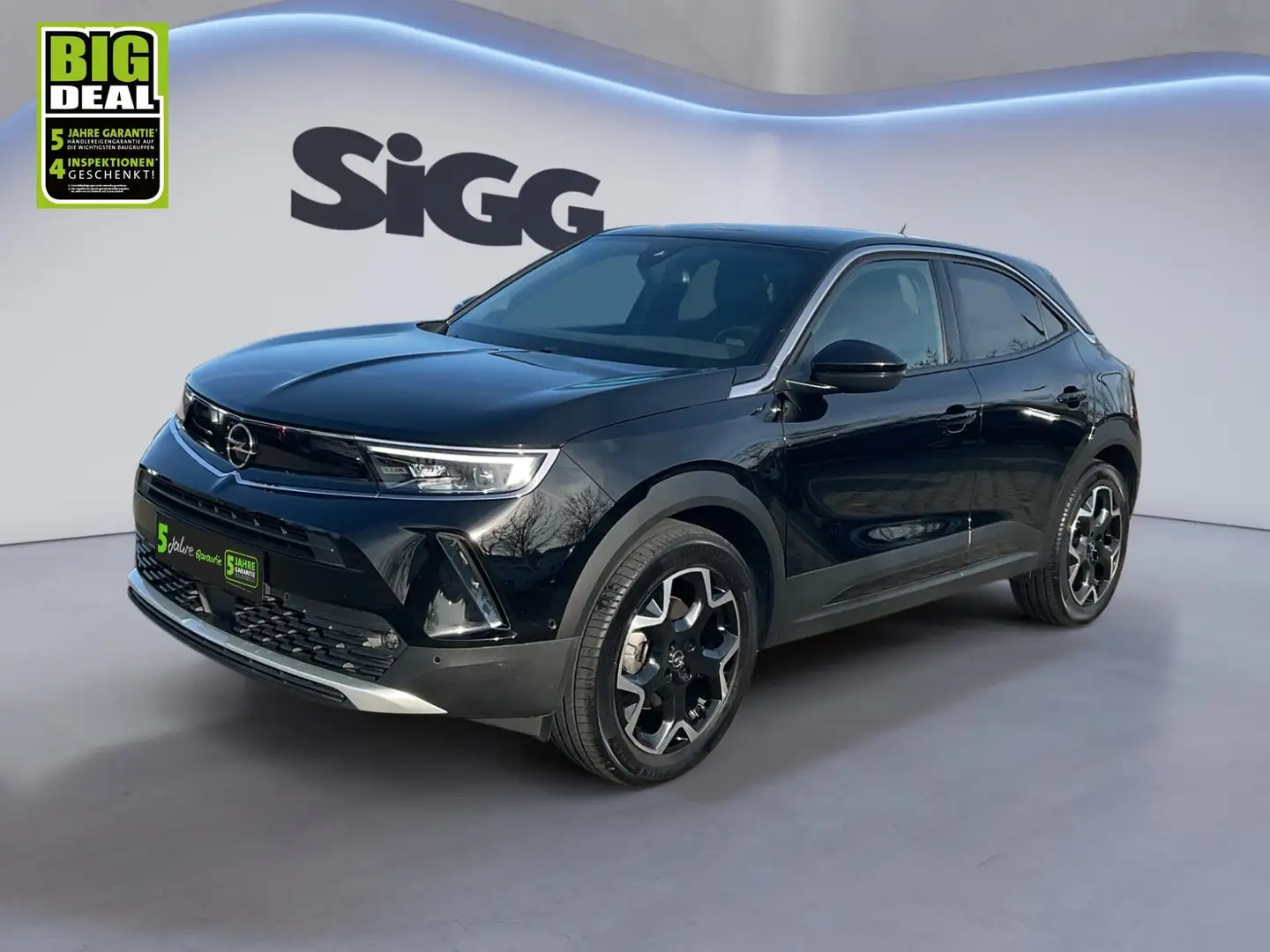 Opel Mokka-E Mokka e Ultimate inkl. gratis 11kw Wallbox!!! Schwarz - 2