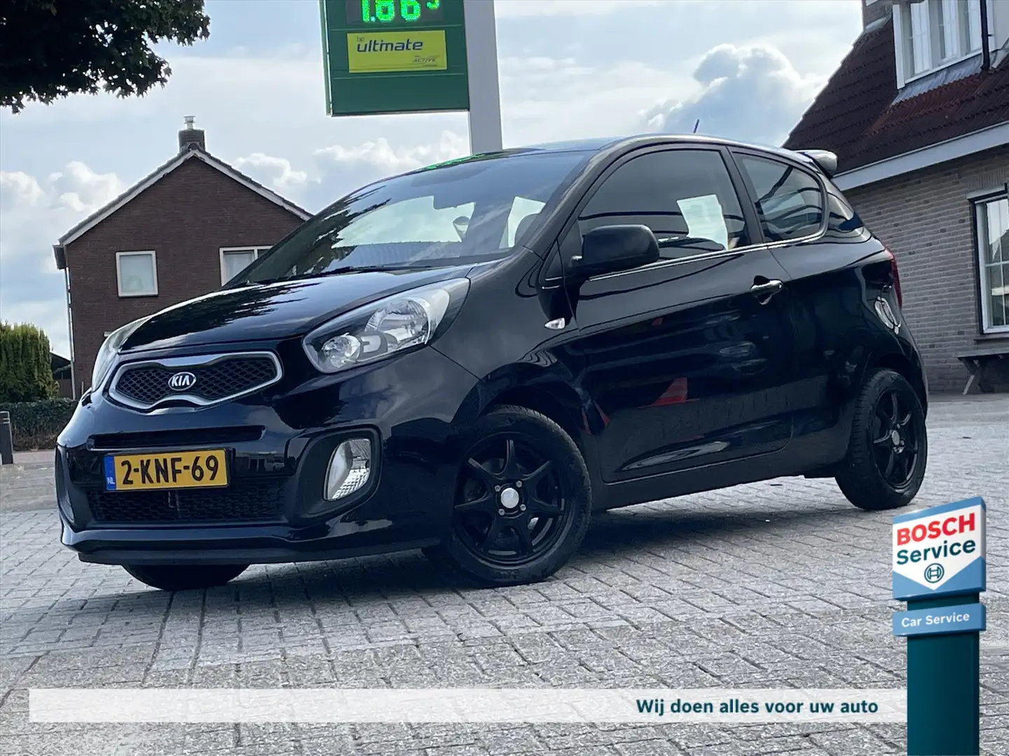 Kia Picanto 1.0 CVVT Comfortline / Org NL / Clima / Lichtmetaa Negro - 1