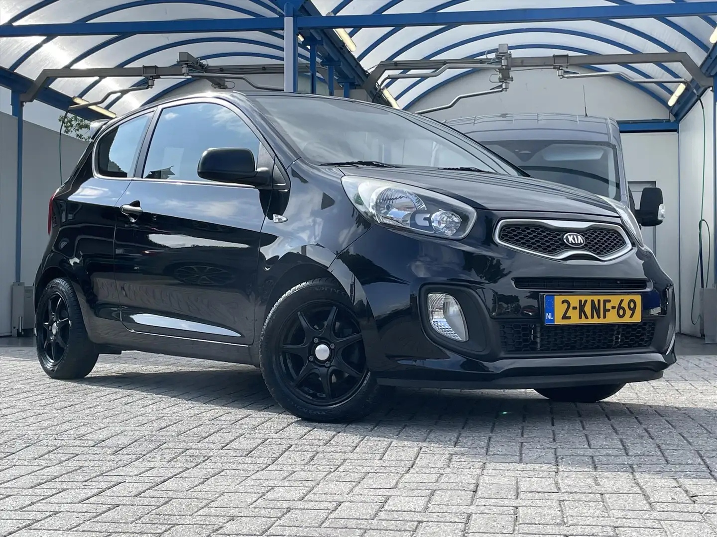 Kia Picanto 1.0 CVVT Comfortline / Org NL / Clima / Lichtmetaa Negro - 2
