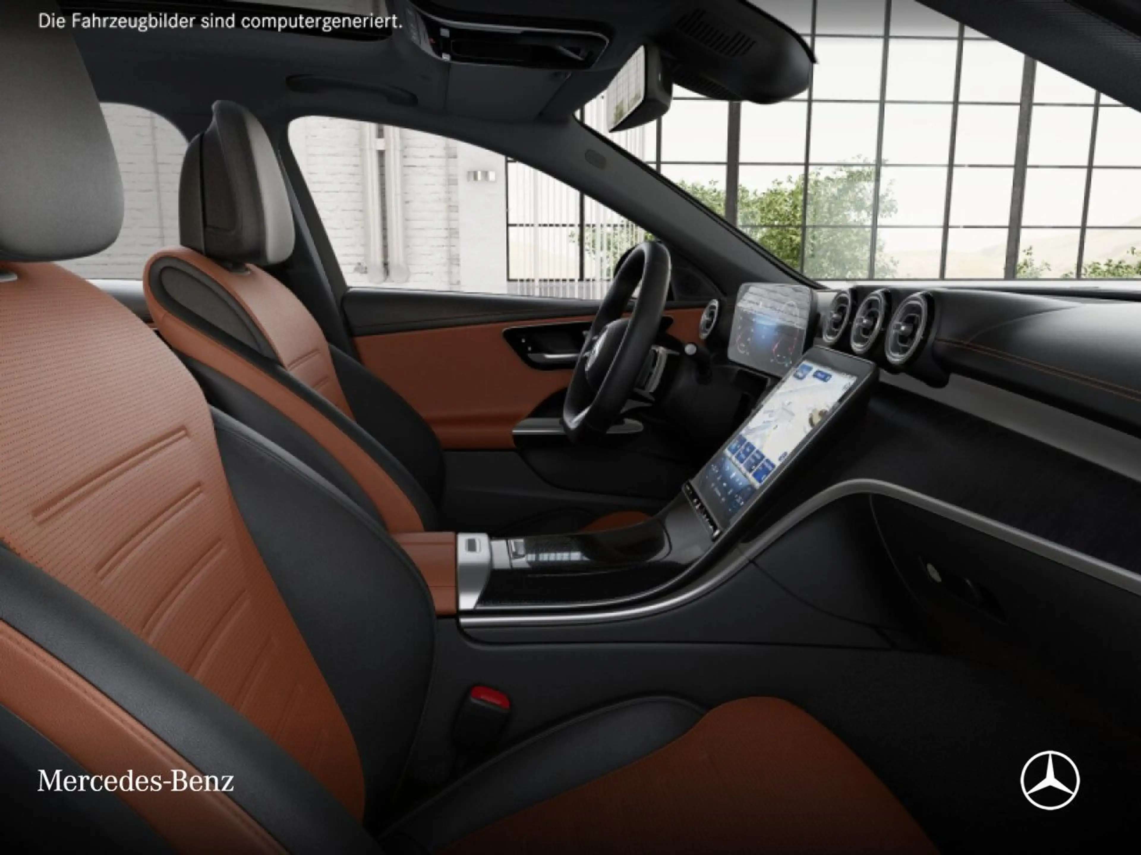 Mercedes-Benz C 180 AMG+NIGHT+PANO+360+LED+TOTW+KEYLESS+9G — photo 11