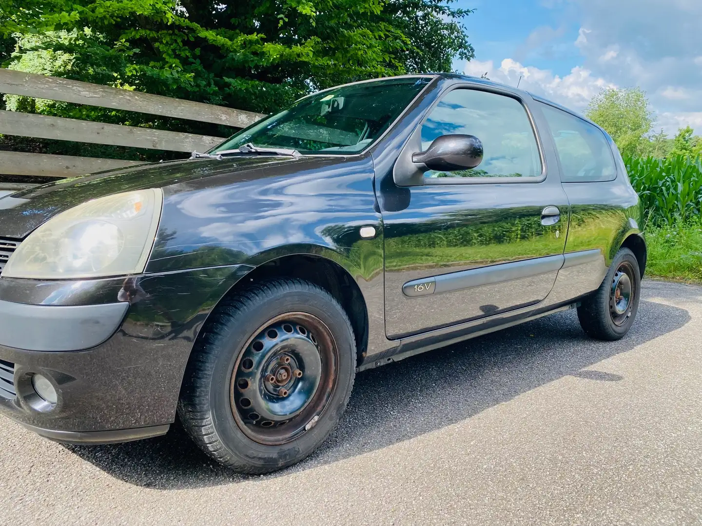 Renault Clio Clio II 1.2 16V TechRun Schwarz - 2