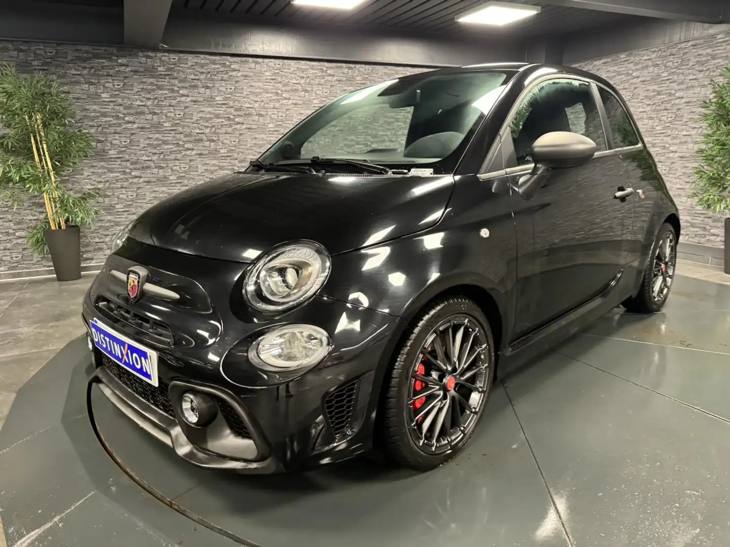 Abarth 595 Competizione 1.4 T-Jet 180 ch - 2022 - 18 898 km - Garantie 12 mois Noir - 1