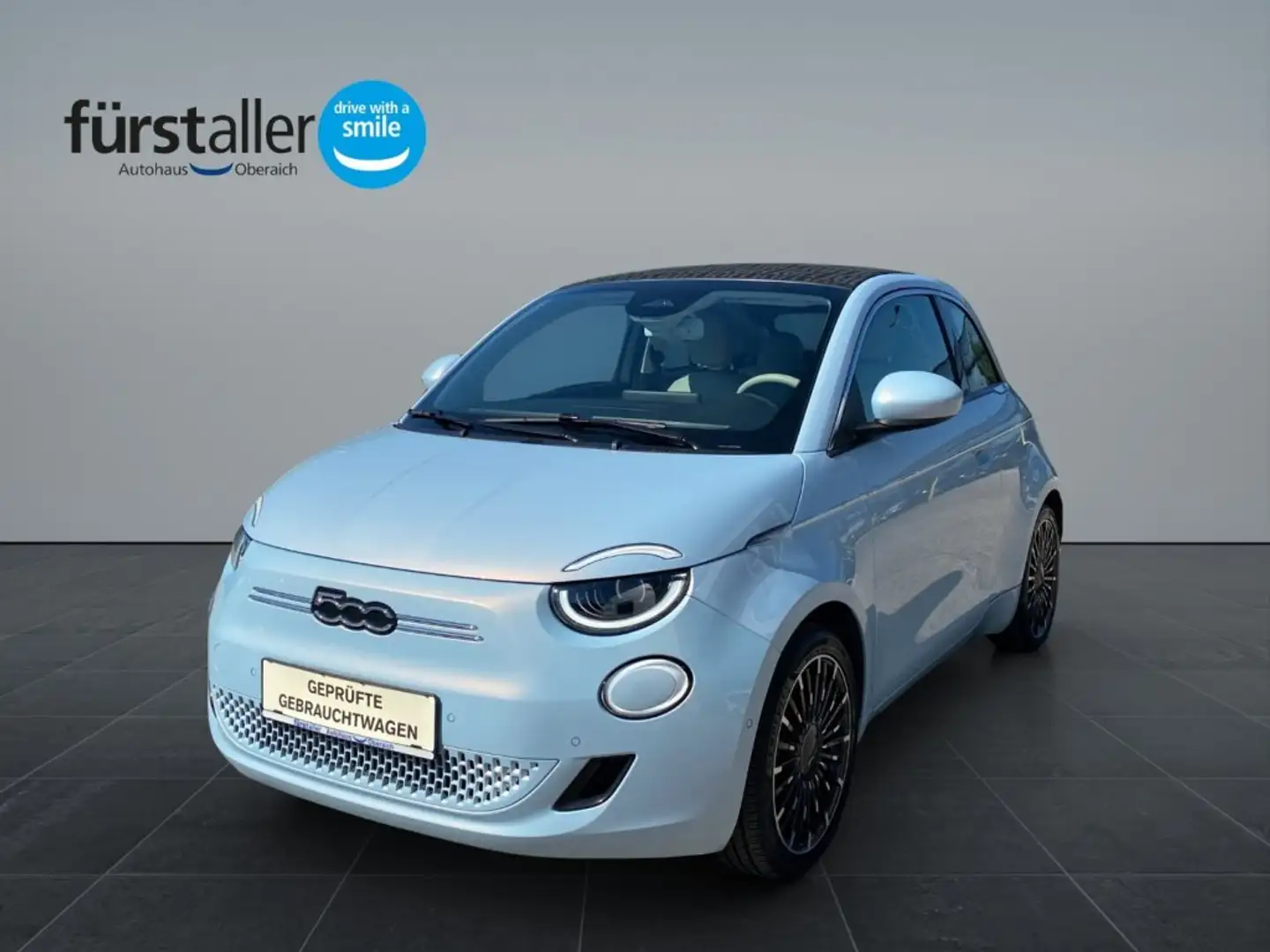 Fiat 500C Fiat 500 E La Prima Blu/Azzurro - 1