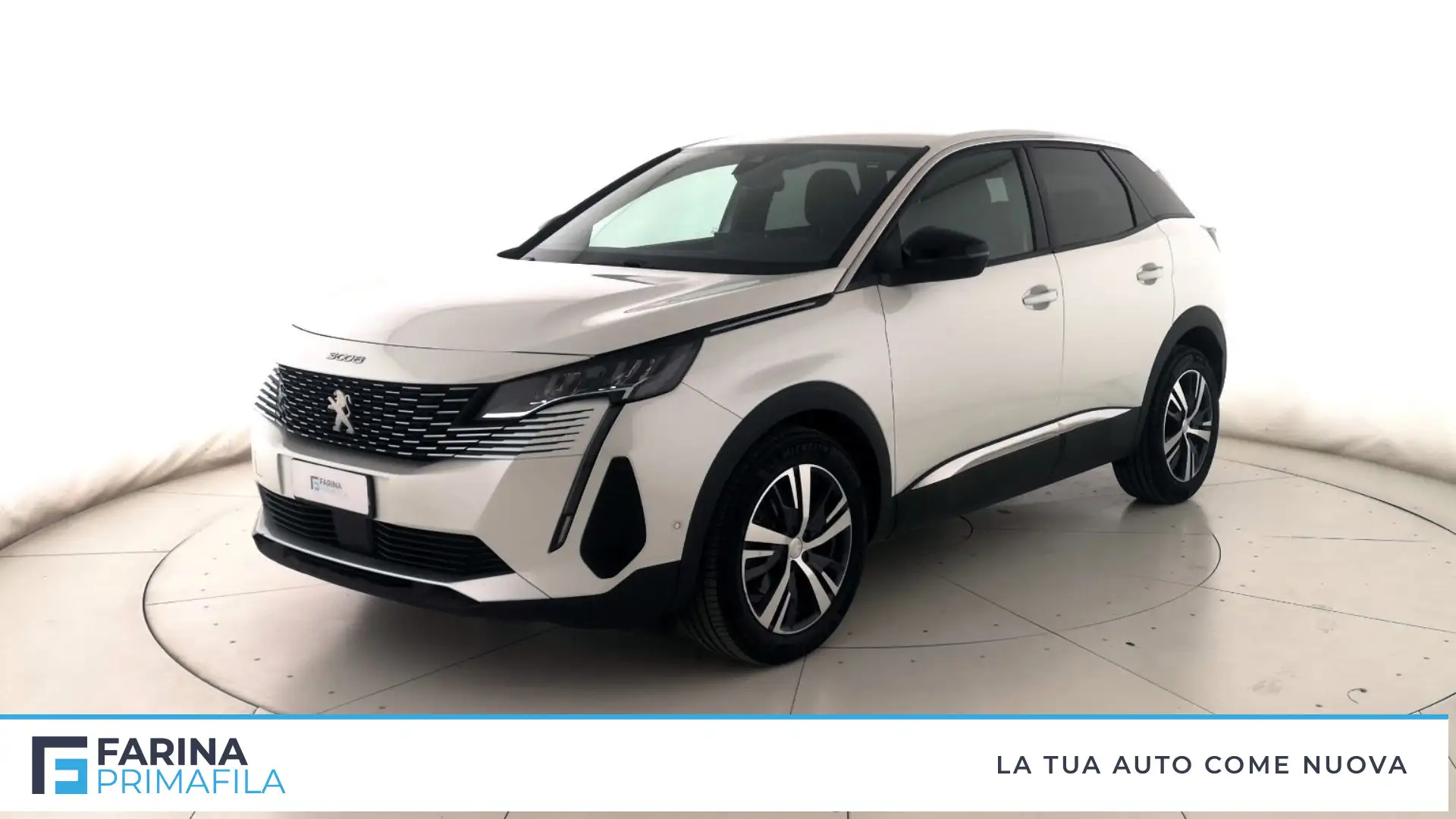 Peugeot 3008 1.5 BlueHDi Allure Pack Blanc - 1