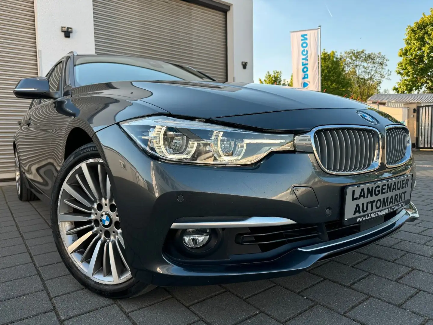 BMW 330 d Luxury Line Purity-LED"Key-go"Leder braun Szürke - 1