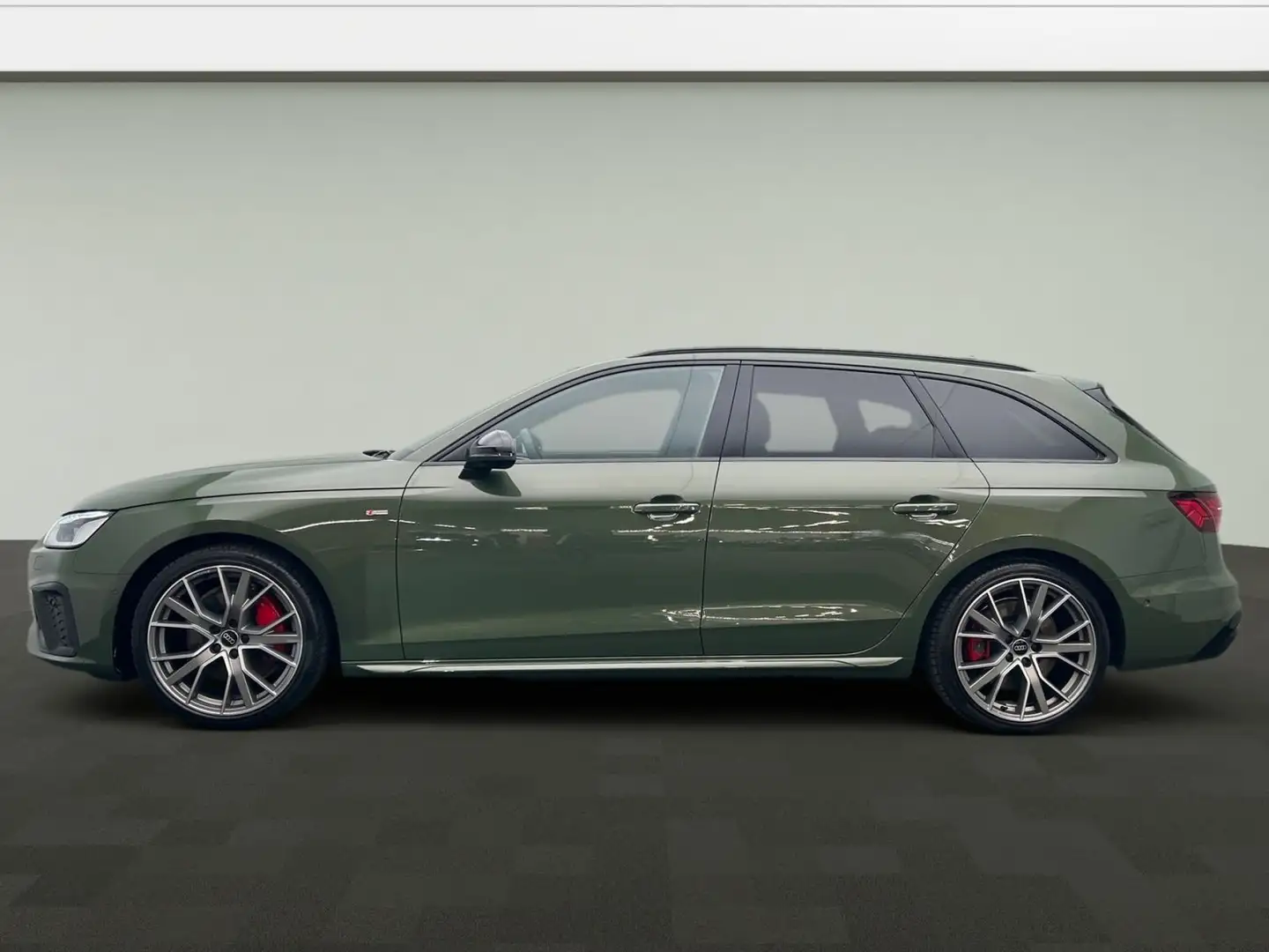 Audi A4 45 TFSI qu 2x S line S tro*HUD*Pano*Mat Grün - 2