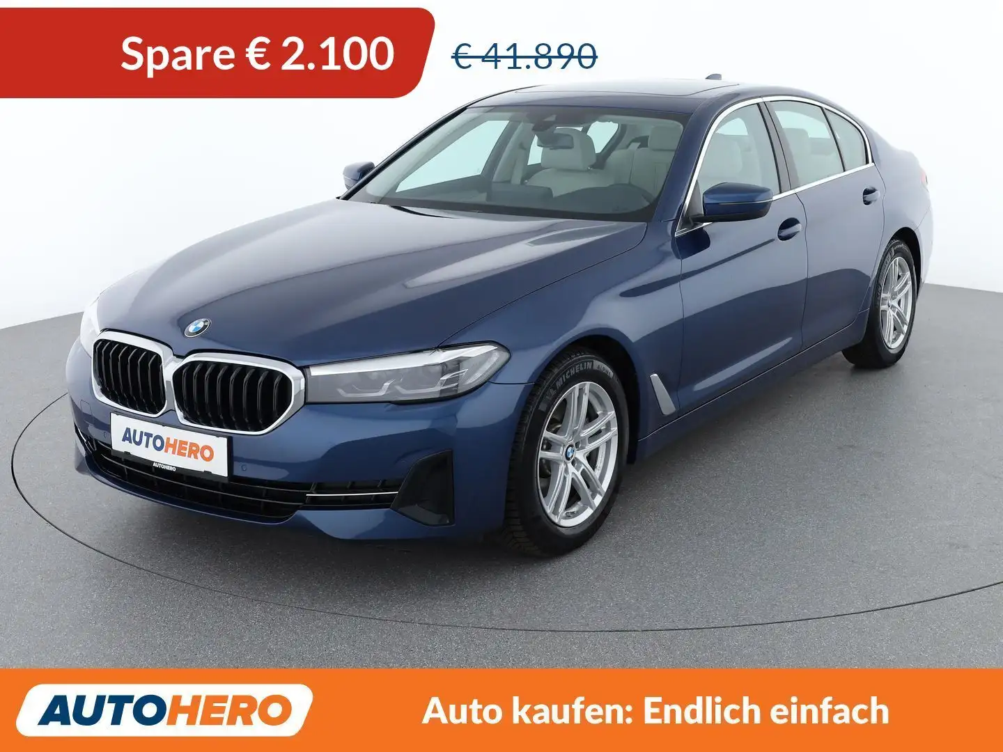BMW Sonstige 520d Mild-Hybrid xDrive Blau - 1