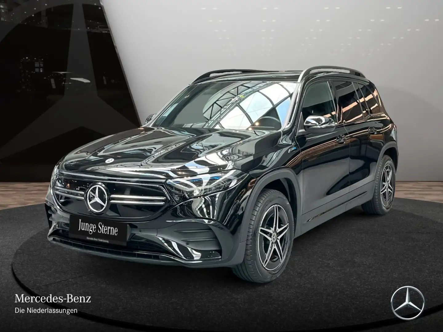 Mercedes-Benz EQB 300 4M AMG+NIGHT+ADVANCED+KAMERA+SPUR Negro - 2