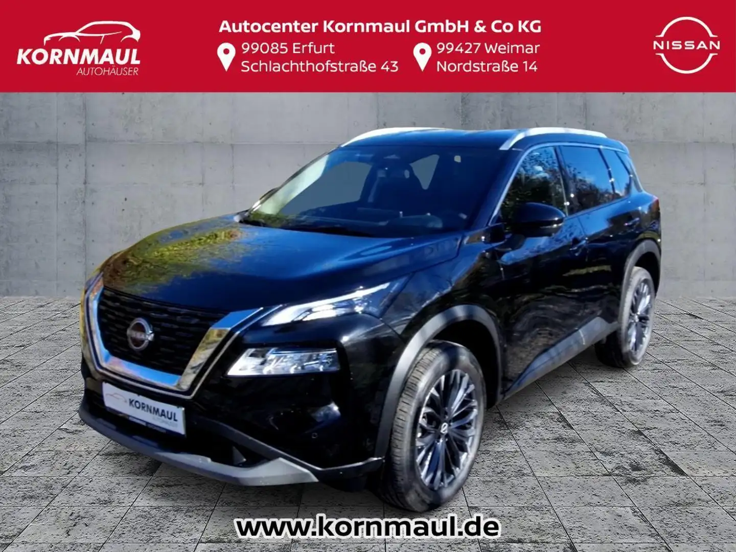 Nissan X-Trail 1.5 VC-T N-Connecta (163PS) MHEV Schwarz - 1