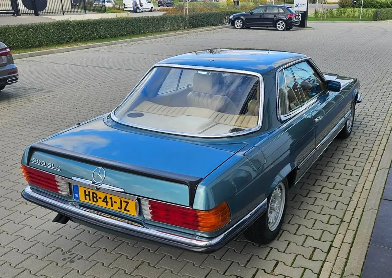 Mercedes-Benz SLC 500 Originele 500 SLC 5.0 V8 in originele staat met Leder, Cruiscontrol, Airco, Elektr. Ramen en Deurvergrendeling, foto 9