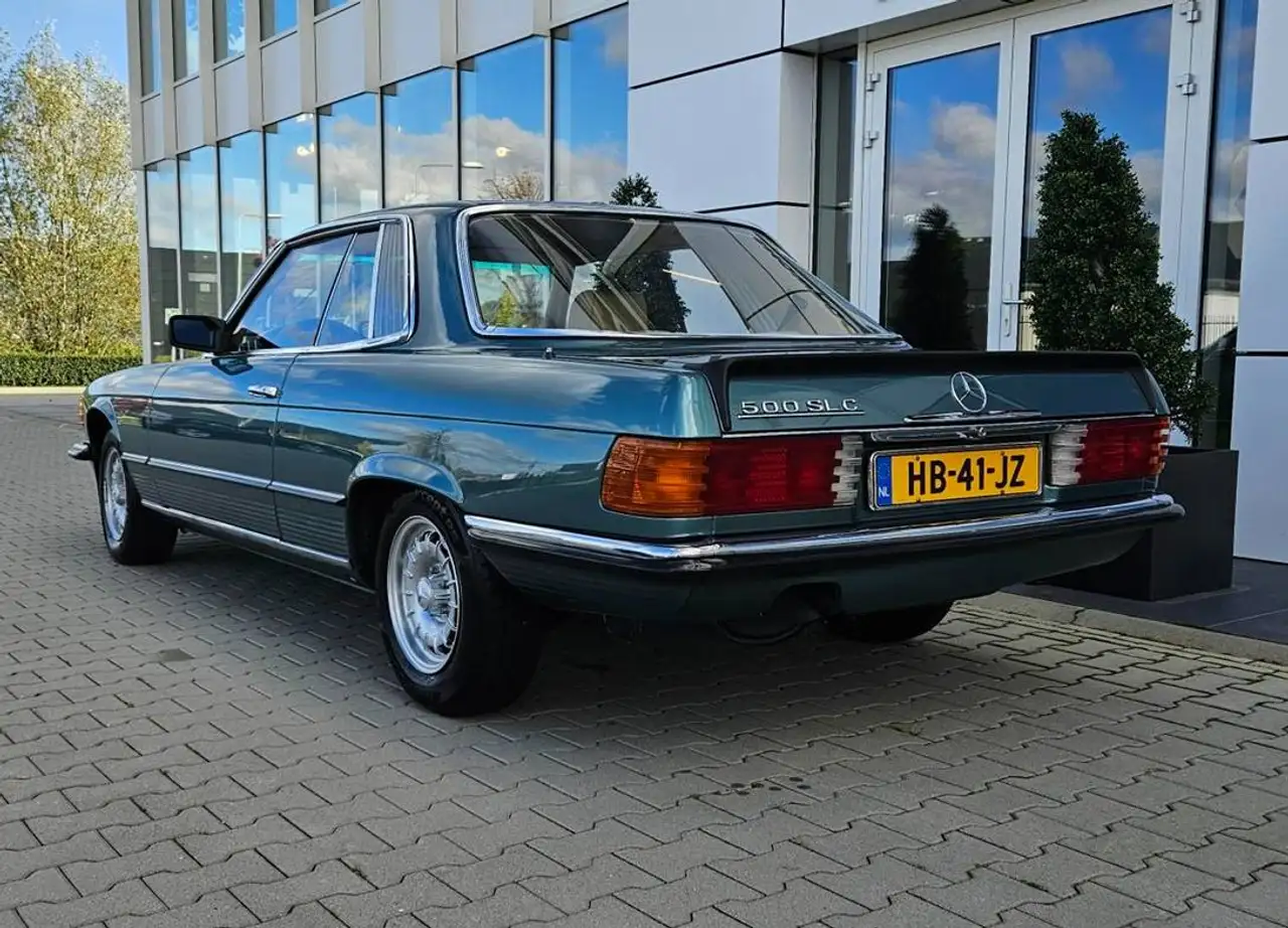 Mercedes-Benz SLC 500 Originele 500 SLC 5.0 V8 in originele staat met Leder, Cruiscontrol, Airco, Elektr. Ramen en Deurvergrendeling, foto 12