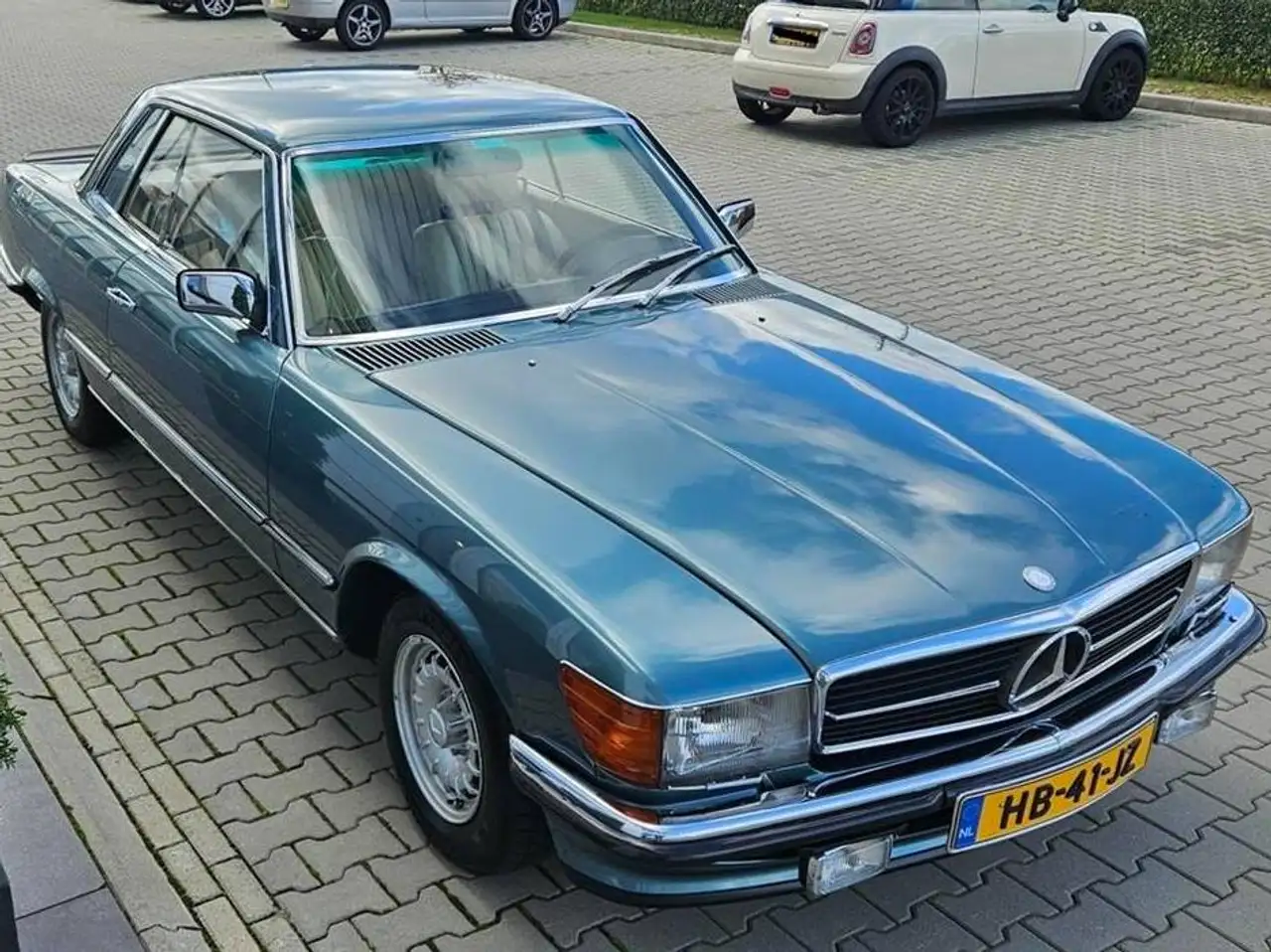 Mercedes-Benz SLC 500 Originele 500 SLC 5.0 V8 in originele staat met Leder, Cruiscontrol, Airco, Elektr. Ramen en Deurvergrendeling, foto 5